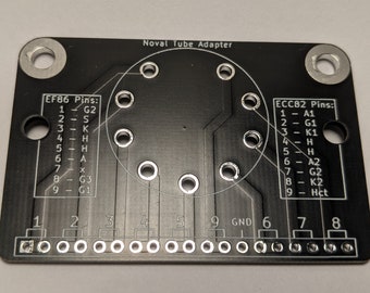 9 Pin Noval Tube Socket / Tube Adapter