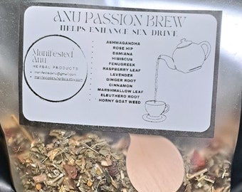 Anu Passion Brew: Aphrodisiac Tea Blend 4.0oz
