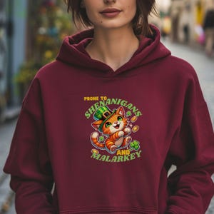 Playful Cartoon Hoodie for Fun-Loving Souls, Cozy Sweatshirt, Cute Animal Apparel, Gift for Friends, Fun Party Wear