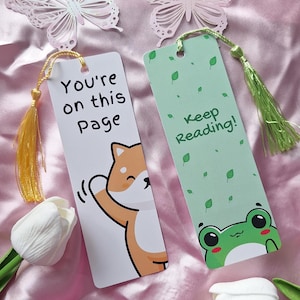 Children&#39;s Bookmarks/ Cute Children&#39;s Bookmarks/ Book Lovers Gift Ideas/ Keep Reading/ Fun Bookmarks/