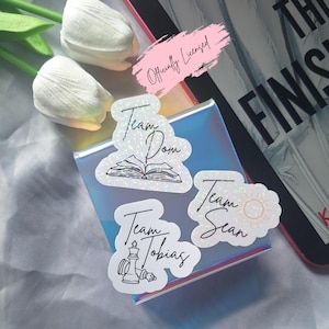 The Ravenhood Series Stickers/ Officially Licensed/ KATE STEWART Merch/ The Ravenhood Merch/ Kindle Sticker/ Bookish Gift/ Bookish Sticker
