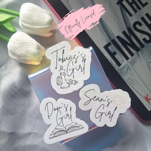 The Ravenhood Series Stickers/ Officially Licensed/ KATE STEWART Merch/ The Ravenhood Merch/ Kindle Sticker/ Bookish Gift/ Bookish Sticker