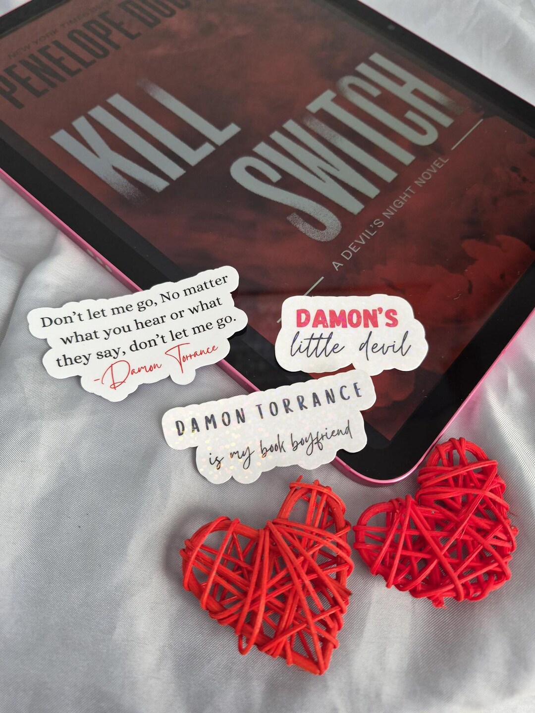 Killswitch Stickers CLEARANCE - Damon Torrance Stickers: Penelope Douglas Kill Switch ...