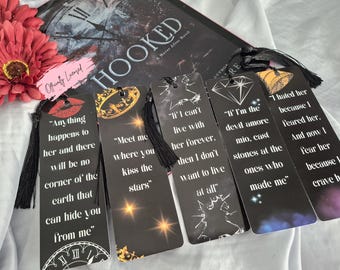 Never After Series/ Officially Licensed/ Emily McIntire Merch/ Dark Romance Bookmarks/ Never After Series Merch/ Bookmark