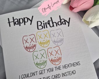 Heathens greeting card - Officially Licensed - Bookish Gift - Reader Gift - Rina Kent - Bookish Birthday Card - Legacy Of Gods