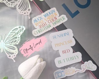 ANA HUANG™ Officially Licensed Merch/ Twisted Series Stickers/ Twisted Series Merch/ Bookish Stickers/ Kindle Stickers/ Bookish Gift