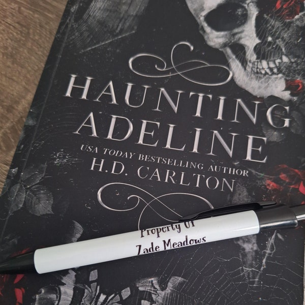 Officially Licensed/ Zade Meadows Pen/ H.D.CARLTON Merch/ Haunting Adeline Merch/ Bookish Gift/ Gift For Book Lover
