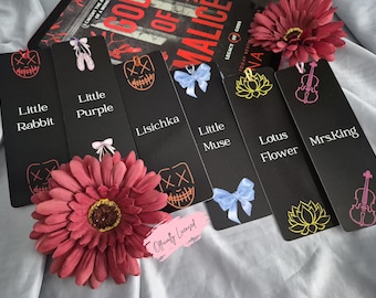 Vermächtnis der Götter Lesezeichen / offizielles Lizenz / RINA KENT Merch / Vermächtnis der Götter Merch / Dark Romance Lesezeichen / Bücherwurm Geschenk / Buchliebhaber