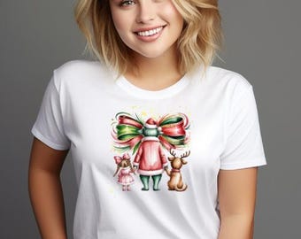 Coquette Christmas Movies PNG | Funny Holiday Shirt Design | Preppy Green Guy Clipart Digital Download