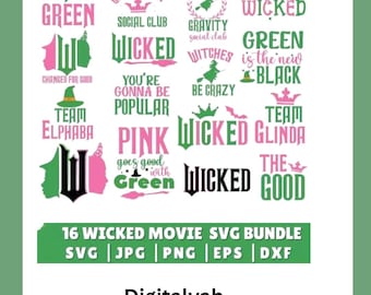 WICKED Movie LOGO ~ Digital Vector ~ Broadway - Etsy