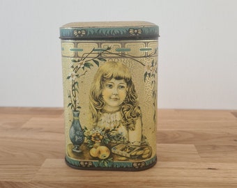 Vintage tin - empty - Ginger wafers