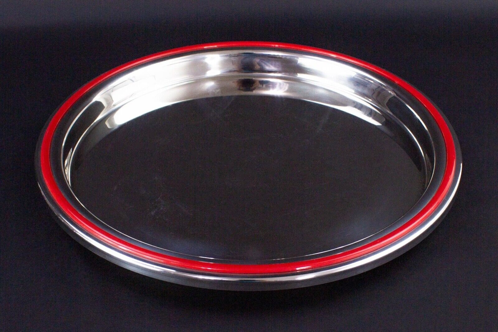 Sergio Asti ICM Italy Red Boca Inox Stainless Espresso Set Mid