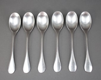 Lauffer Hackman Finland Mango Nanny Still Stainless 8" Tablespoon Flatware (6)