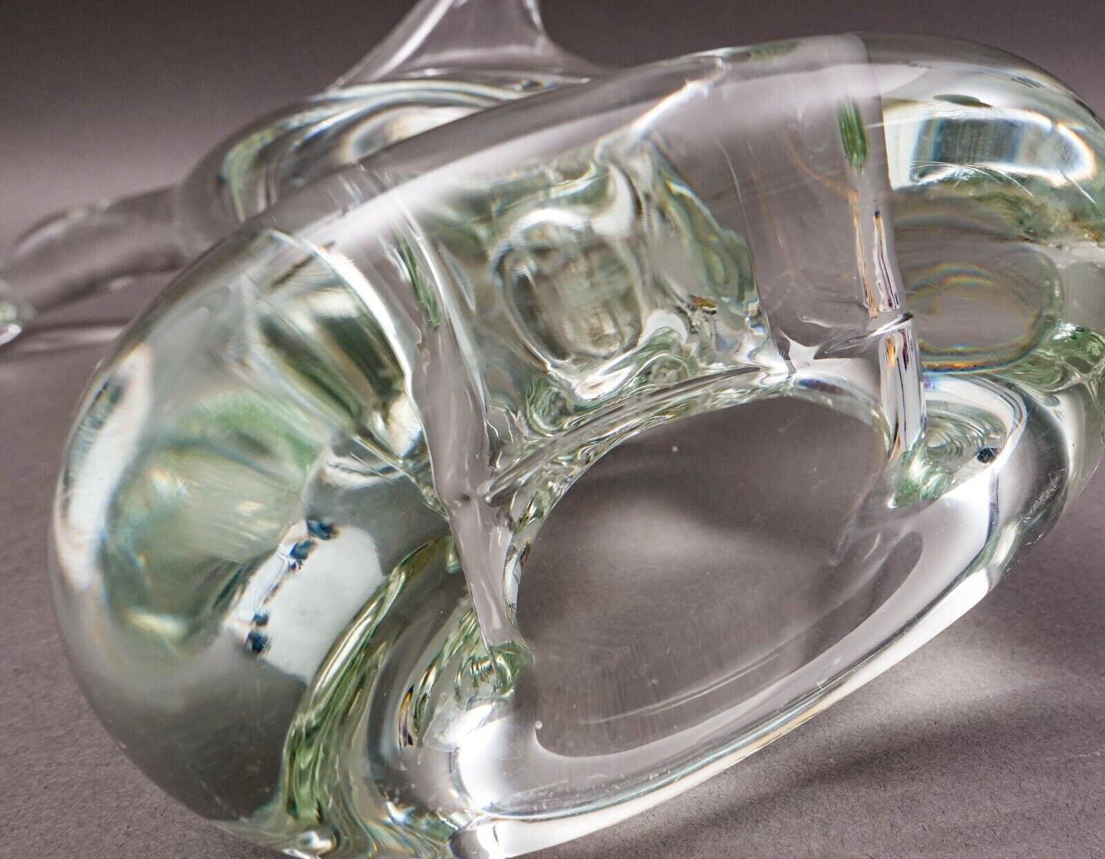 Licio Zanetti Italy Hand Blown Murano Art Glass Goose Duck