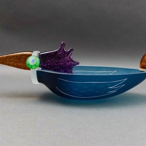 【Borowski Glass Art Studio】ガラス プレート Borowski Glass Art Studio】ガラス プレート
