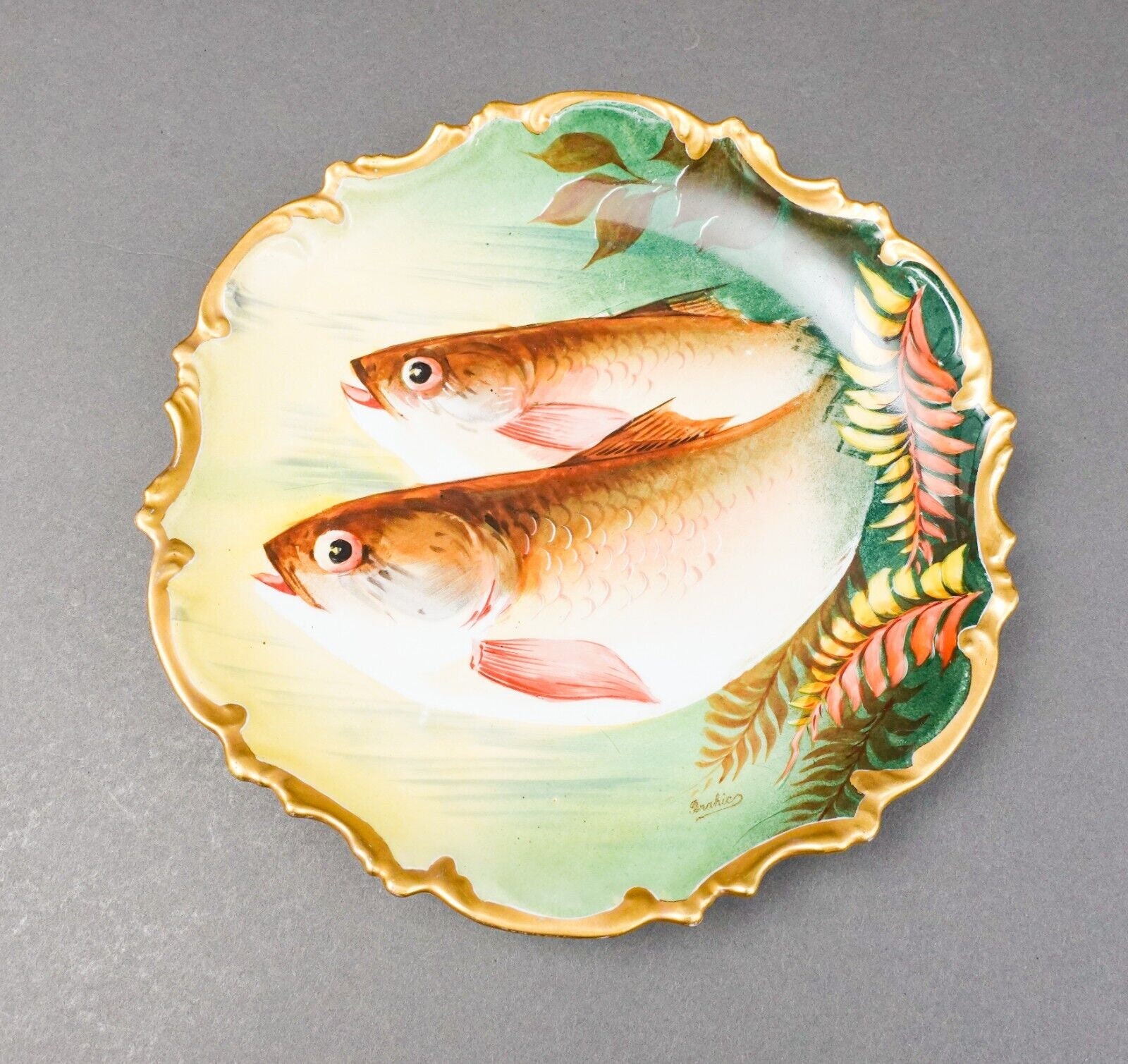 リモージュの魚皿 - Etsy 日本