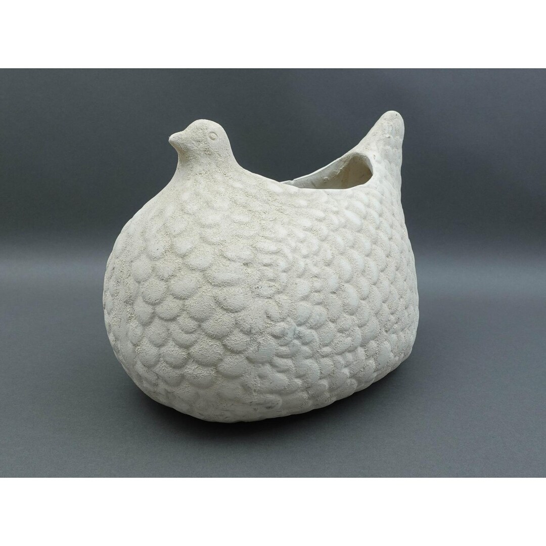 Bitossi Aldo Londi Vintage Chicken Hen Art Pottery Large Planter (read ...
