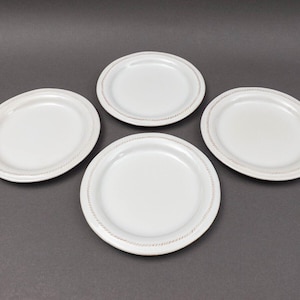 Juliska Portugal Berry & Thread Whitewash 7&quot; Side Cocktail Plate Set Of 4