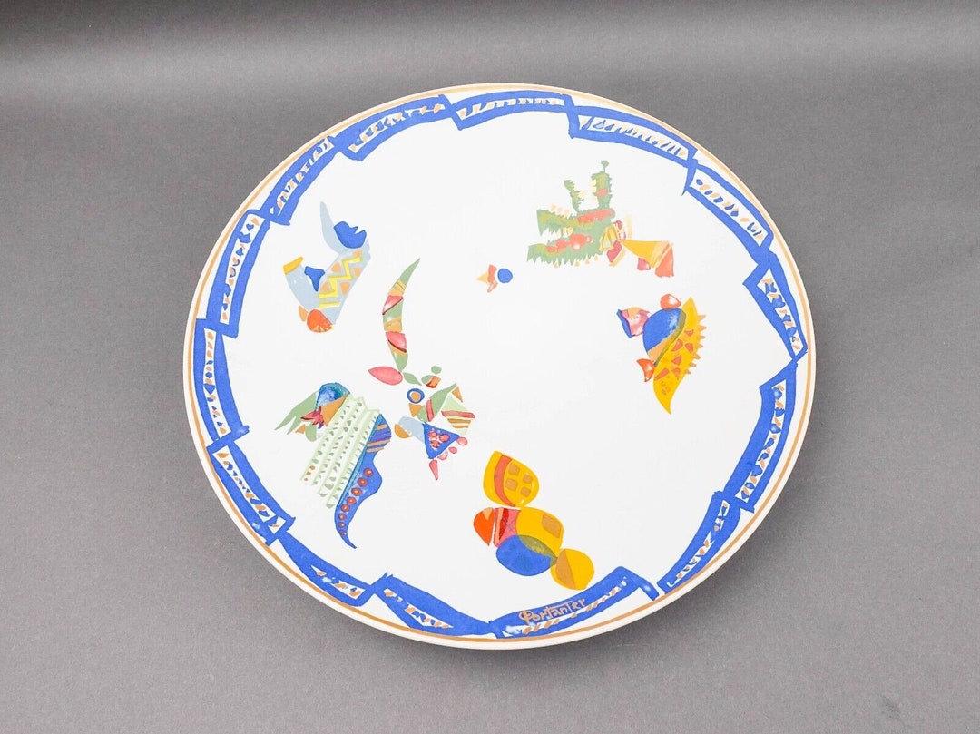 高質 Germany Rosenthal Gilbert Wall Pottery Large Portanier 置物
