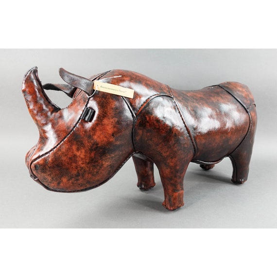 Leather rhino 2024 footstool dimitri