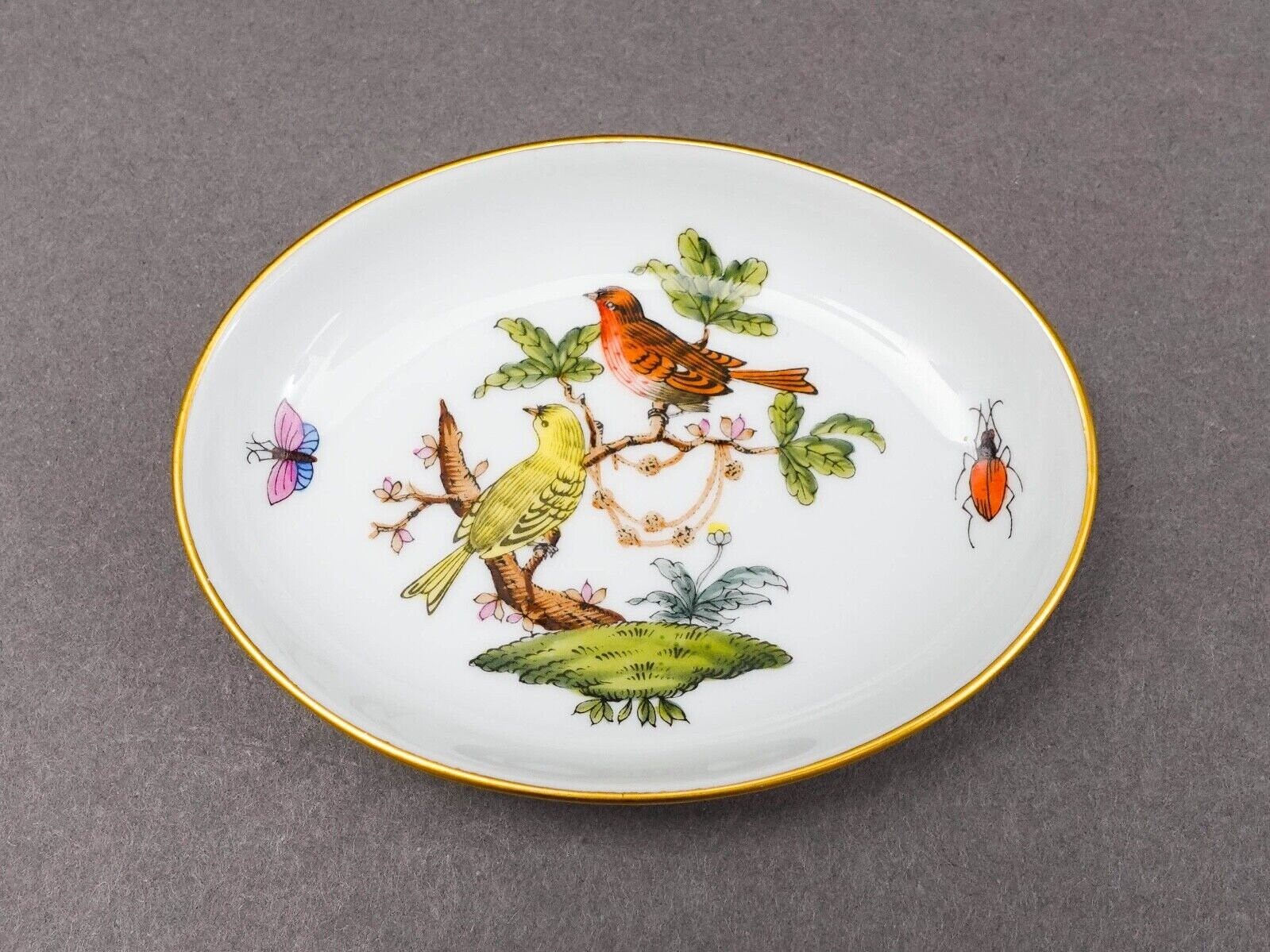 さ*い様 HEREND 台座付プレートパセリ　アンティーク Herend Butter Pats - Etsy