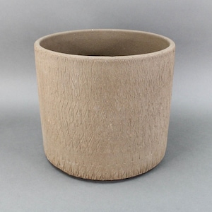 Gainey AC-10 Nuts & Bolts Sgraffito Architectural Pottery Planter Mid Century