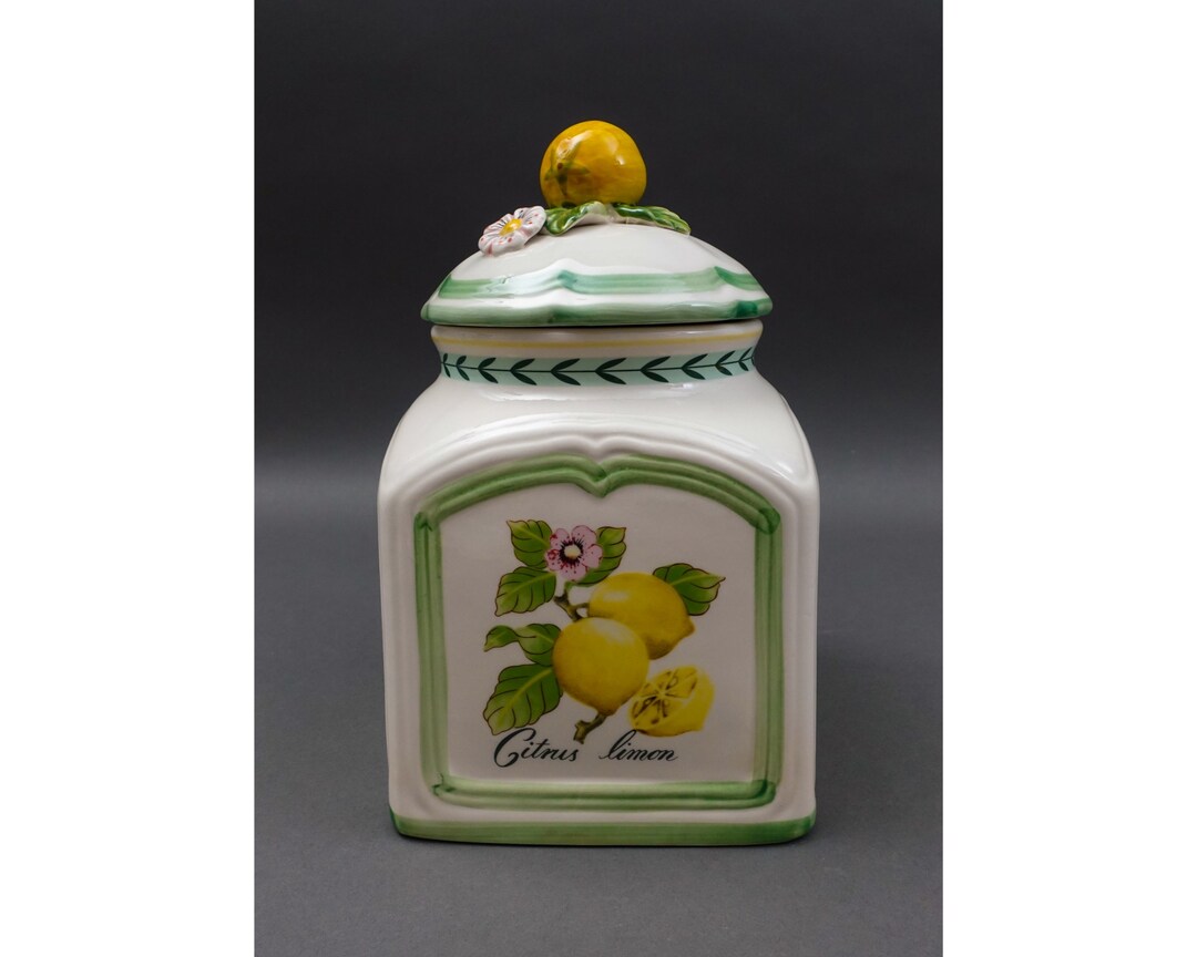 Villeroy & Boch Germany French Garden Charm Citrus Limon Deckeldose Dose