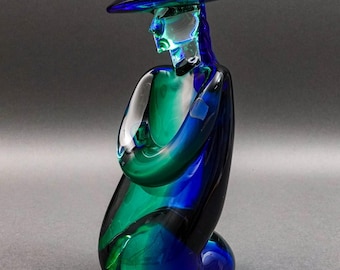 Archimede Seguso Signed Murano Italy Glass Figural Sculpture