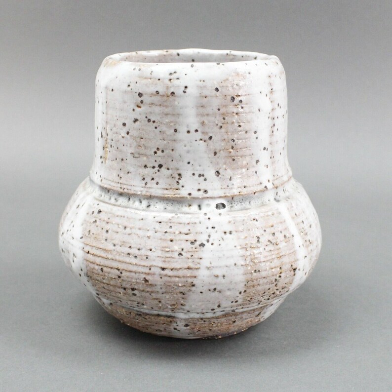 Davis Signed Studio Art Pottery Vase Vessel Wheel Thrown Mid Century ...