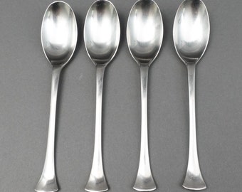 Dansk Japan Thistle Stainless 7 7/8" Tablespoon Soup Spoon Set Of 4