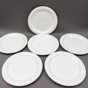 Juliska Portugal Berry & Thread Whitewash 13 3/4&quot; Charger Plate Set Of 6