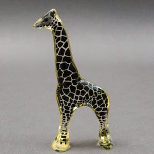 Abraham Palatnik Brazil MCM Lucite Acrylic Small Giraffe Sculpture Figurine 4&quot;
