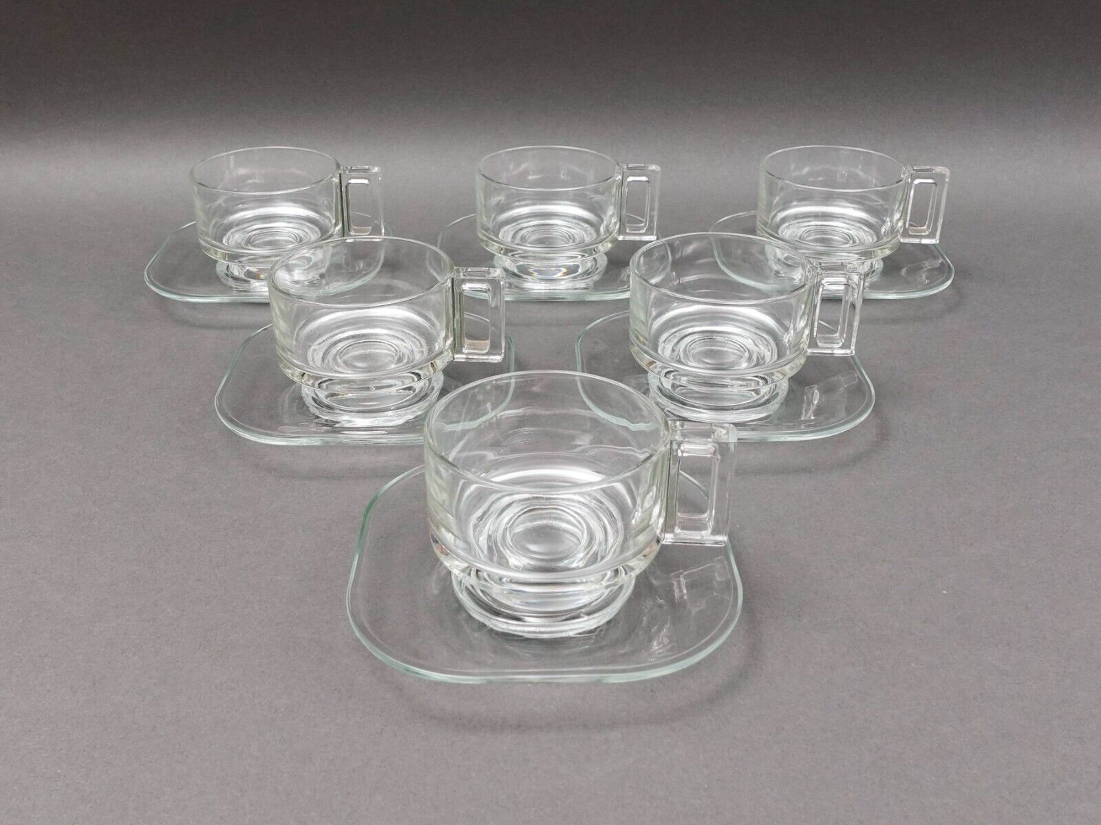 Joe Colombo Italora Arno Italian Modernist Glass Coffee Cup