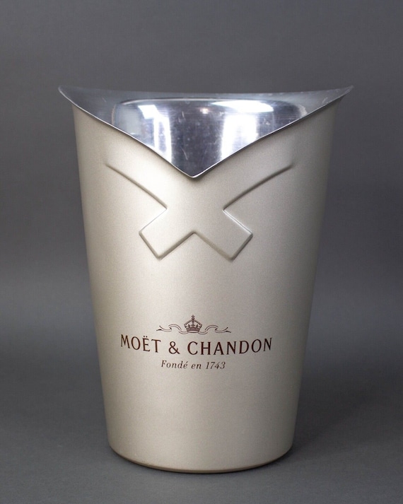 MOET & CHANDON Vintage Français Seau à Champagne En Métal, Seau à Glace