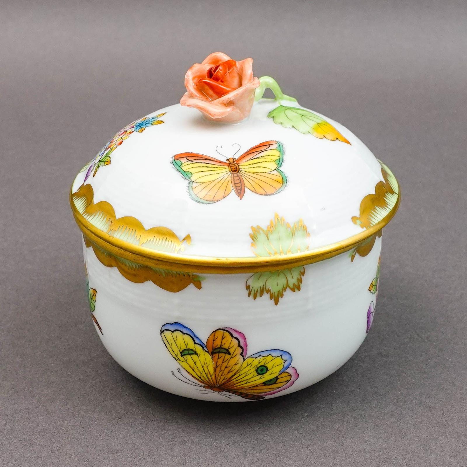 Herend Queen Victoria Sugar Bowl - Etsy