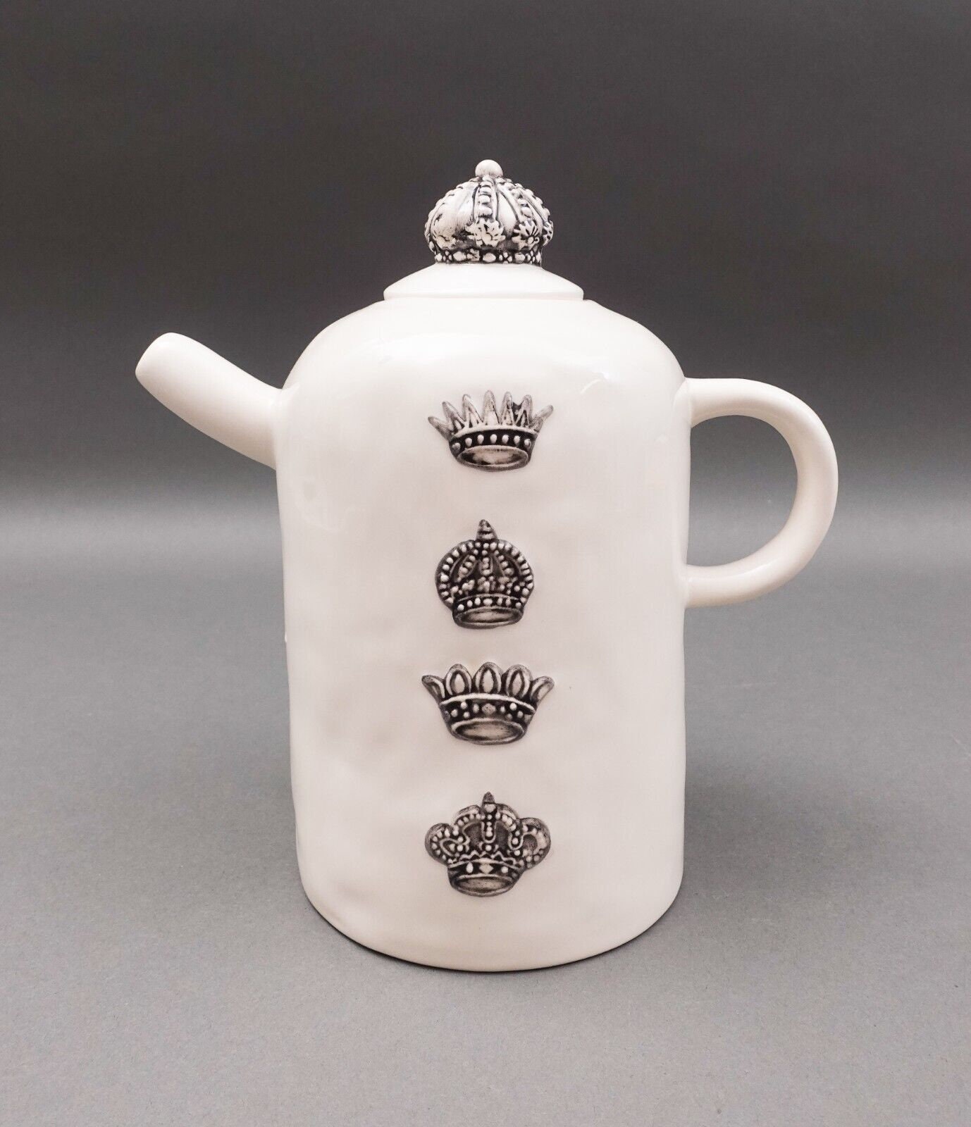 Rae Dunn Artisan Collection Vintage Have A Royal Day Crown Coffee