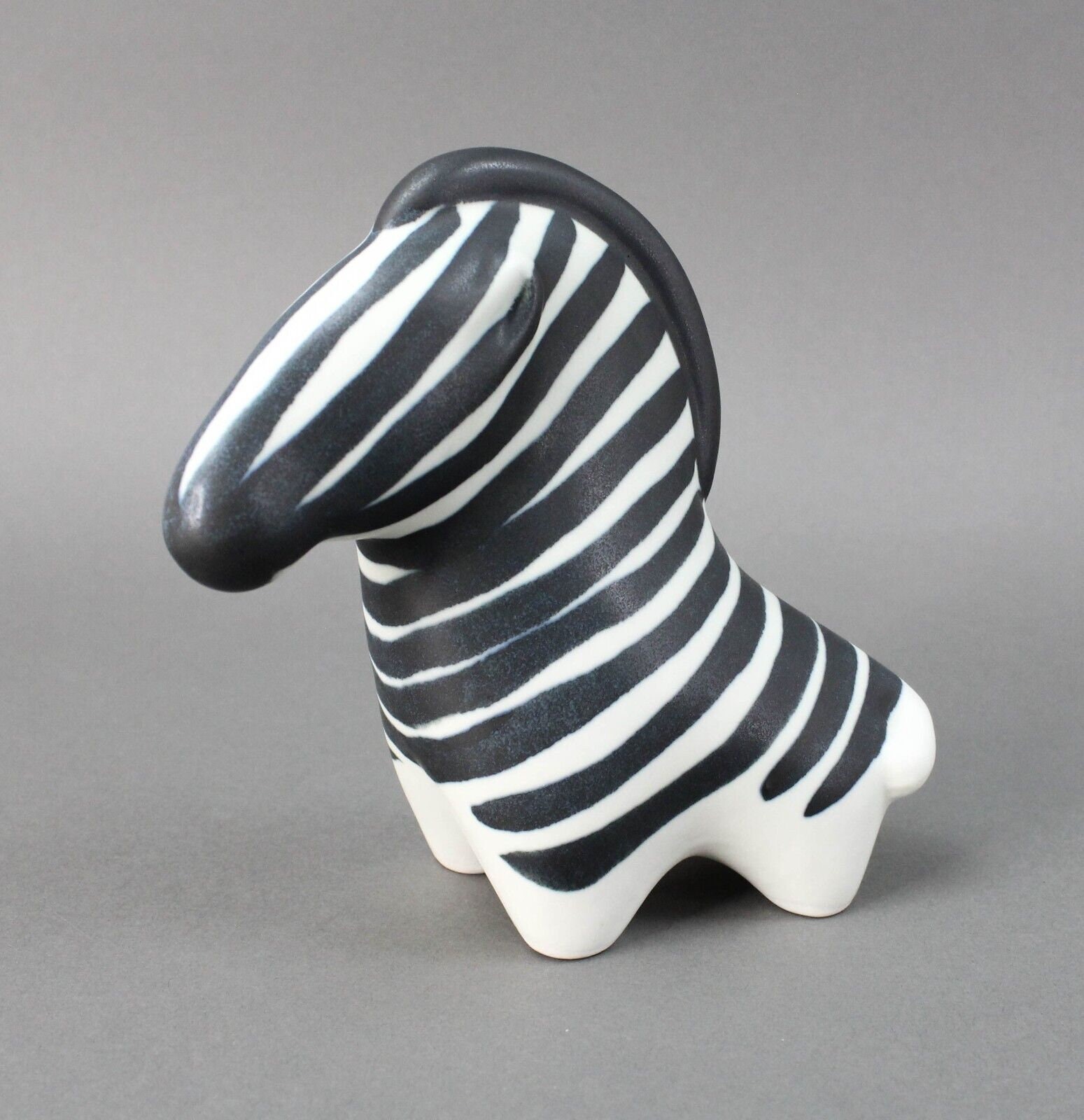 Arabia Finland Taisto Kaassinen Zebra Mid Century Modern Art