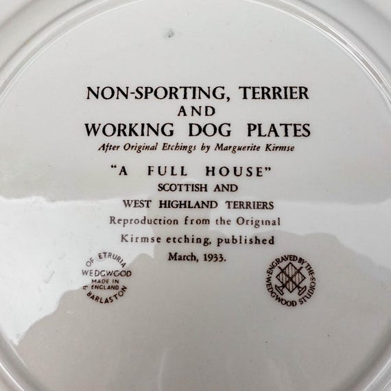 Wedgwood Working Dog 