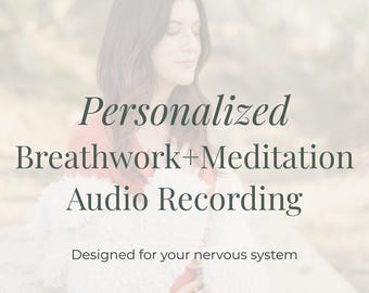 Personalized Breathwork & Hypnosis for Anxiety Relief | Custom Audio to Calm Your Nervous System Now