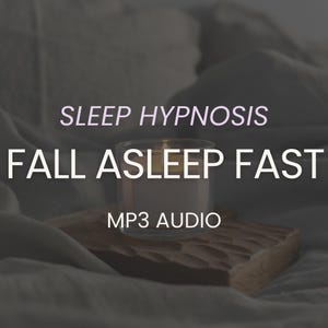 Hypnose du sommeil pour l'anxiété et l'insomnie | Méditation pour le sommeil profond MP3 | Endormez-vous vite | Pensées de course calmes | Détente nocturne