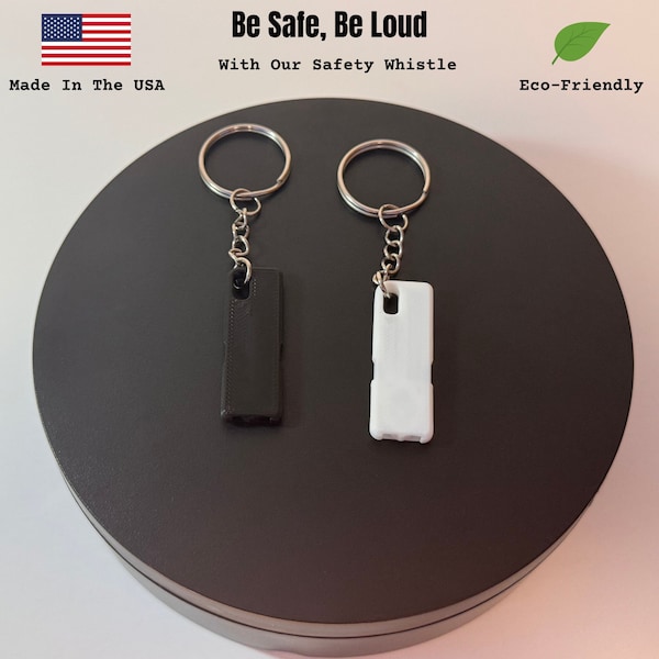 Emergency Whistle Keychain Survival Gear Camping Gear Ultralight Hiking Gear EDC Pocket Whistle Survival Whistle Loud Whistle Safety Device