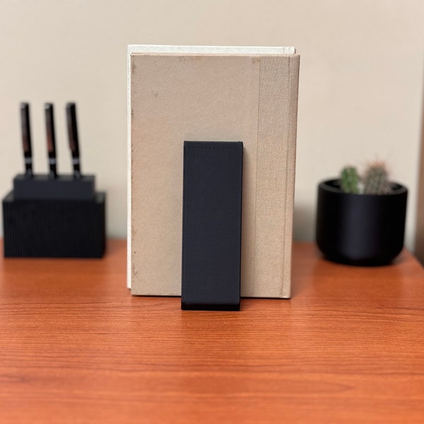 Modern Bookends Bookshelf Decor Book Holder Book Stand Perfect for Book Lover Bookend for Library Office Decor Home Office Decor