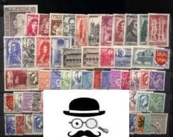 1944 France full year postmarked