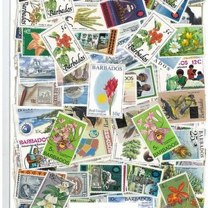 Sellos postales coleccionables de Barbados