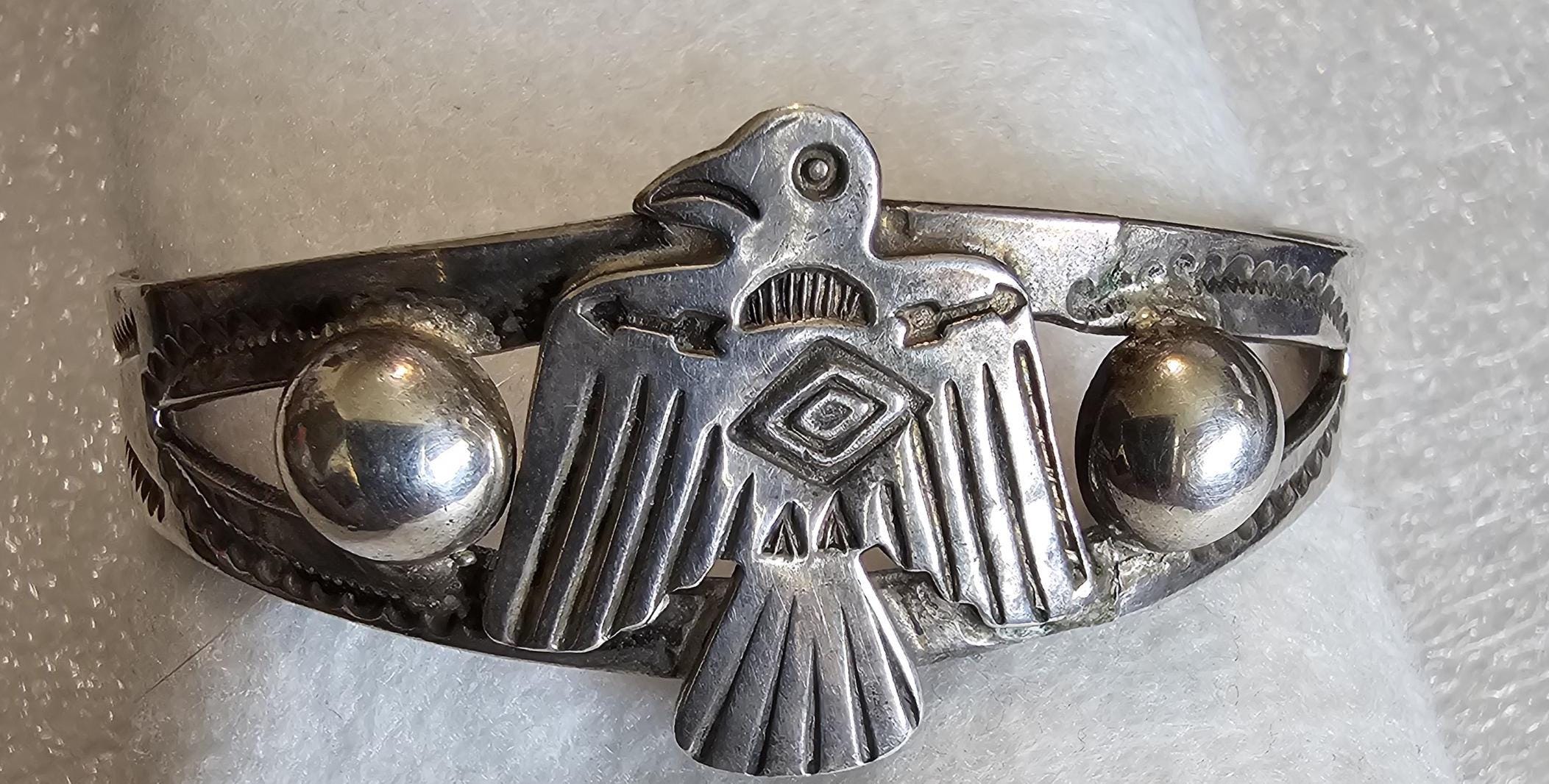 Fred Harvey Thunderbird Necklace - Etsy