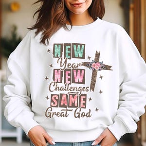 Happy 2025 new Year Christian Hoodie Happy 2025 new Year Christian Hoodie