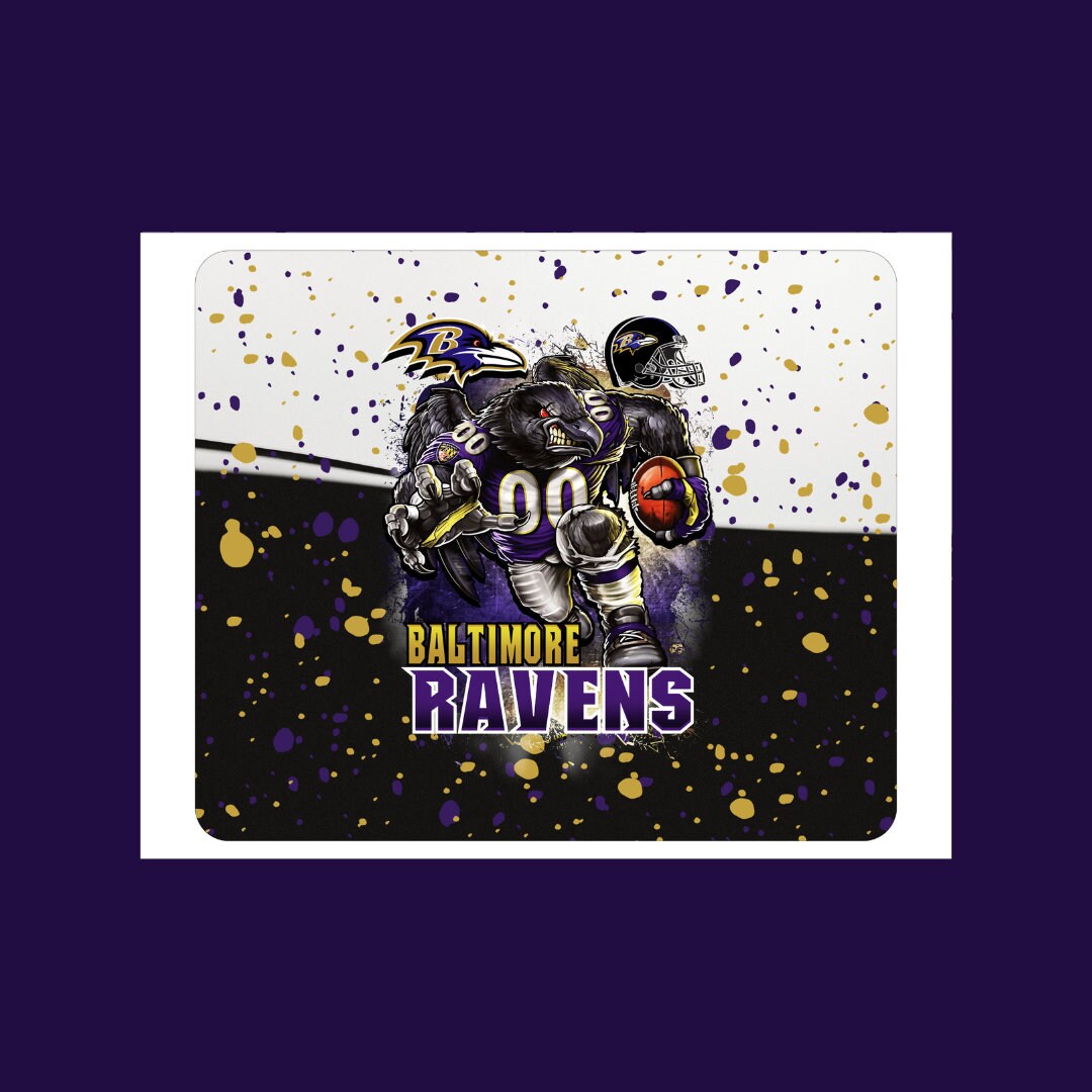 Baltimore Ravens NFL Football Team Office Desk Accessory Fans Mouse Pad ...