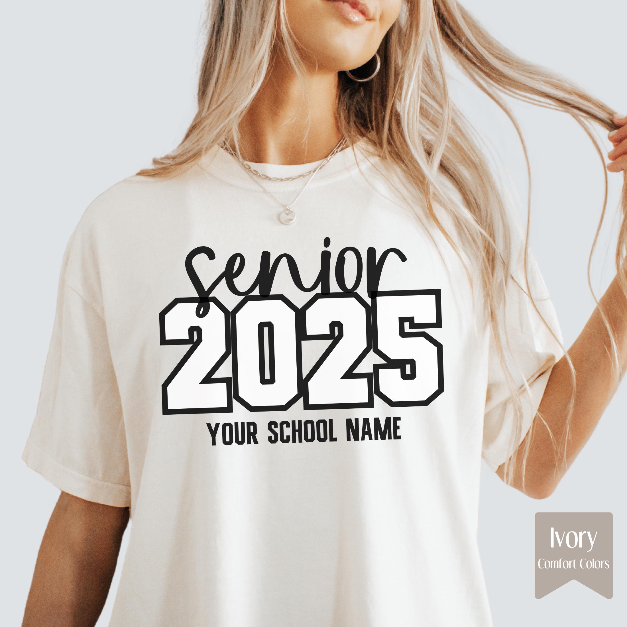 Senior 2025 Graduate Tshirts, Grad Tees, Graduation Squad Tee, Senior ...