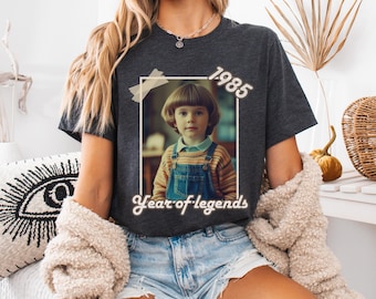 Custom 40th Birthday Photo Shirt, 1985 Vintage Memory