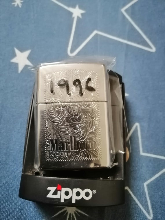 Buy Zippo Vintage Marlboro Venetian Used and Clean 1996